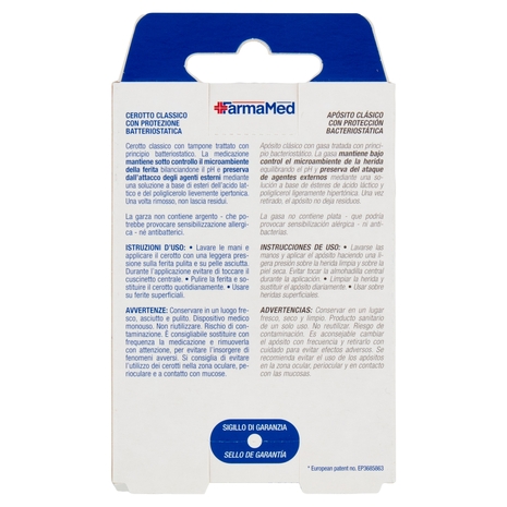 FarmaMed Cerotto Classico con protezione batteriostatica 20 pz